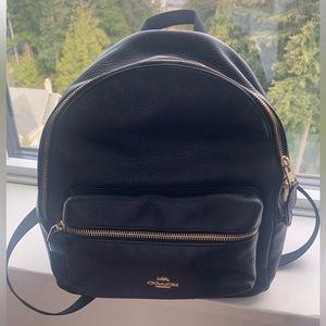Coach Outlet Medium Charlie Black Backpack Style F30550 - IMBLK